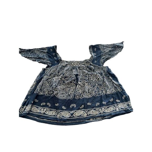 Ralph Lauren Cotton Floral Women's Slit Sleeve - Picture 4 of 7